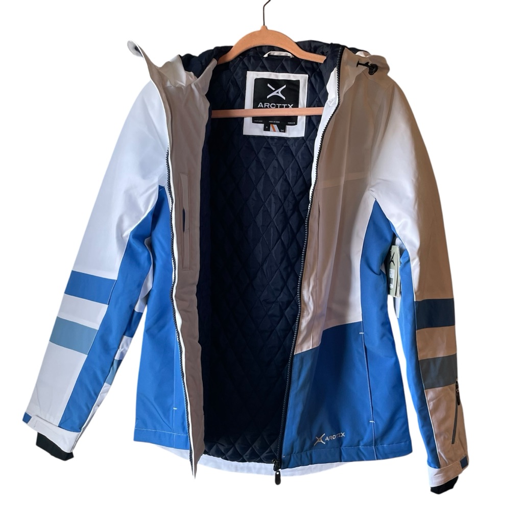 Women’s Chamonix White Fitted Jacket. Arctix. Size Small.